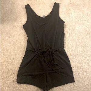 Joe Fresh Active black romper